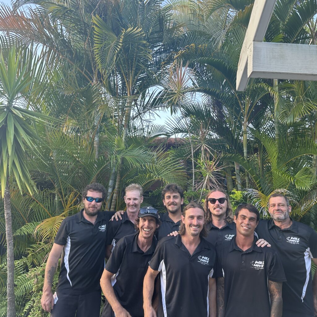 Will Move furniture removalist team working on a Gold Coast move